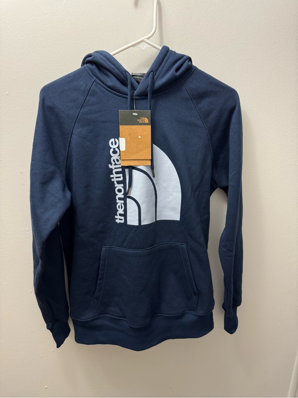 The North Face Women's Navy Logo Pullover Hoodie